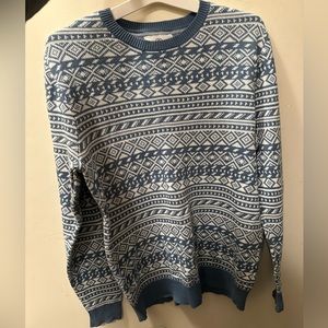 Men’s Tribal Crewneck Sweater - Medium
